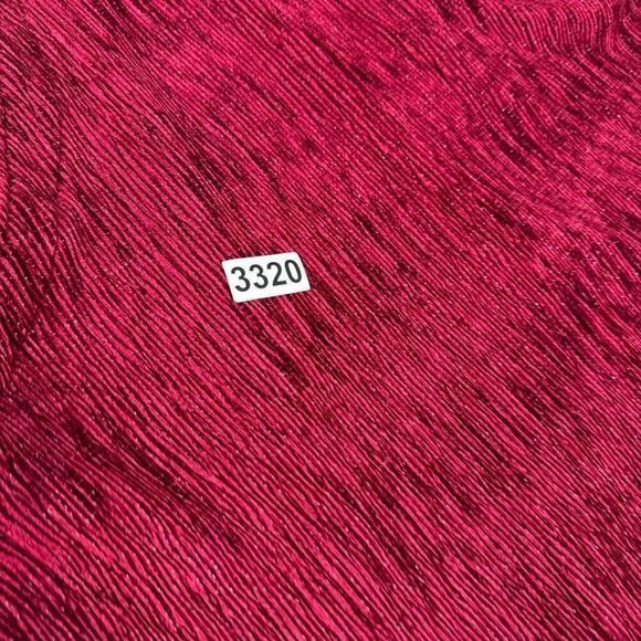 Arula Mini Jumper Dress Women XL Red Burgundy Velvet Textured New Preppy Boho - Picture 11 of 11